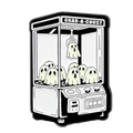 Spooky Metal Phone Stickers With 3M Sticky Backing - StickyPins