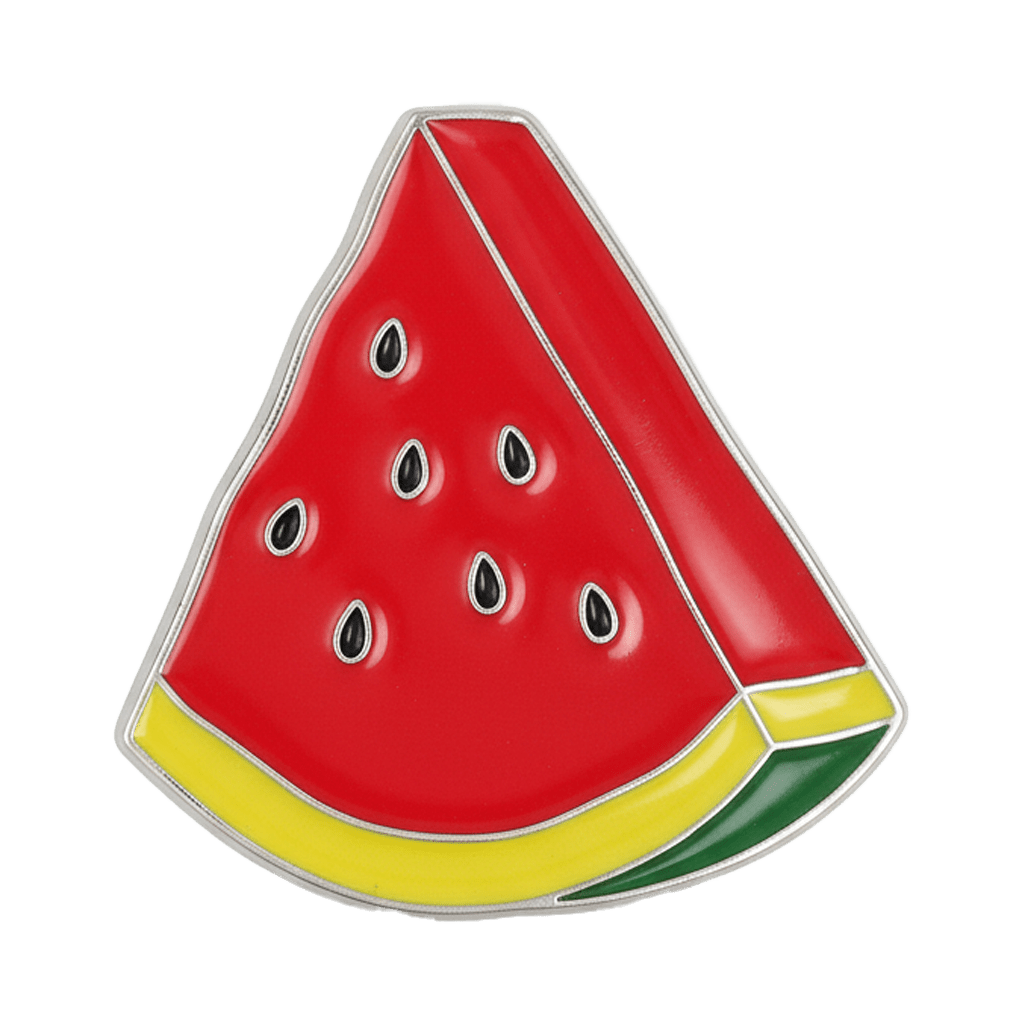 Palestine Watermelon Metal Phone Stickers With 3M Sticky Backing