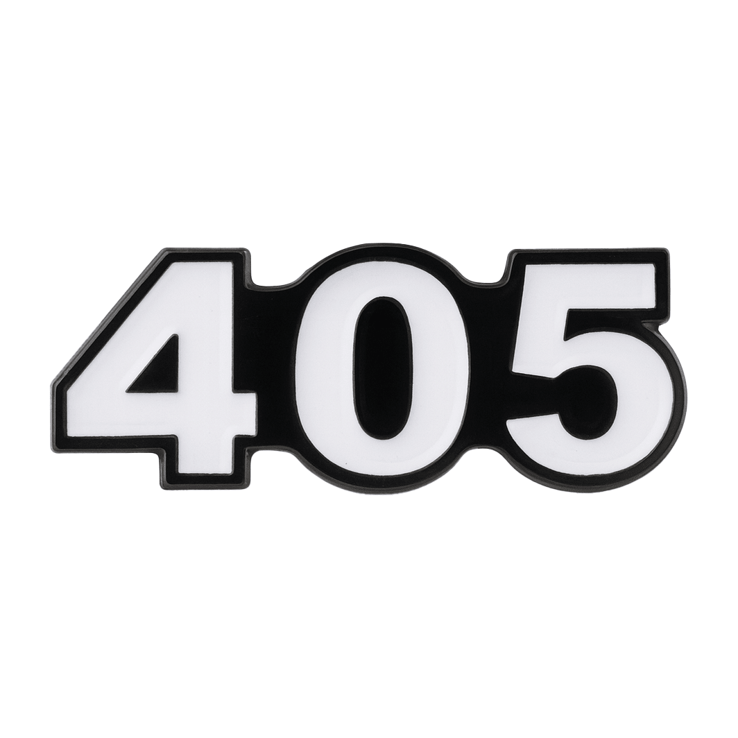 Saudi 405 Metal Phone Sticker Tribal Code With 3M Sticky Backing - StickyPins