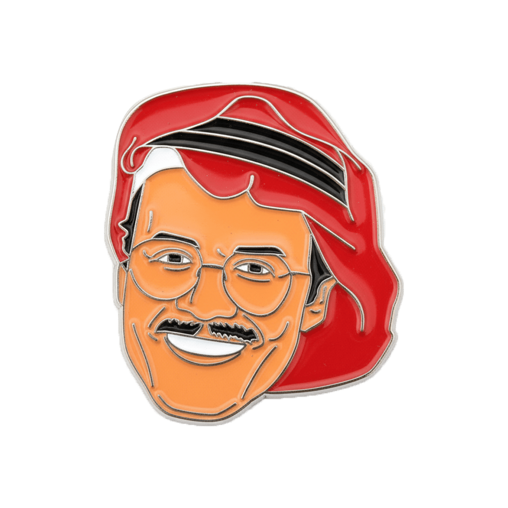 Talal Maddah Metal Phone Sticker With 3M Sticky Backing - StickyPins