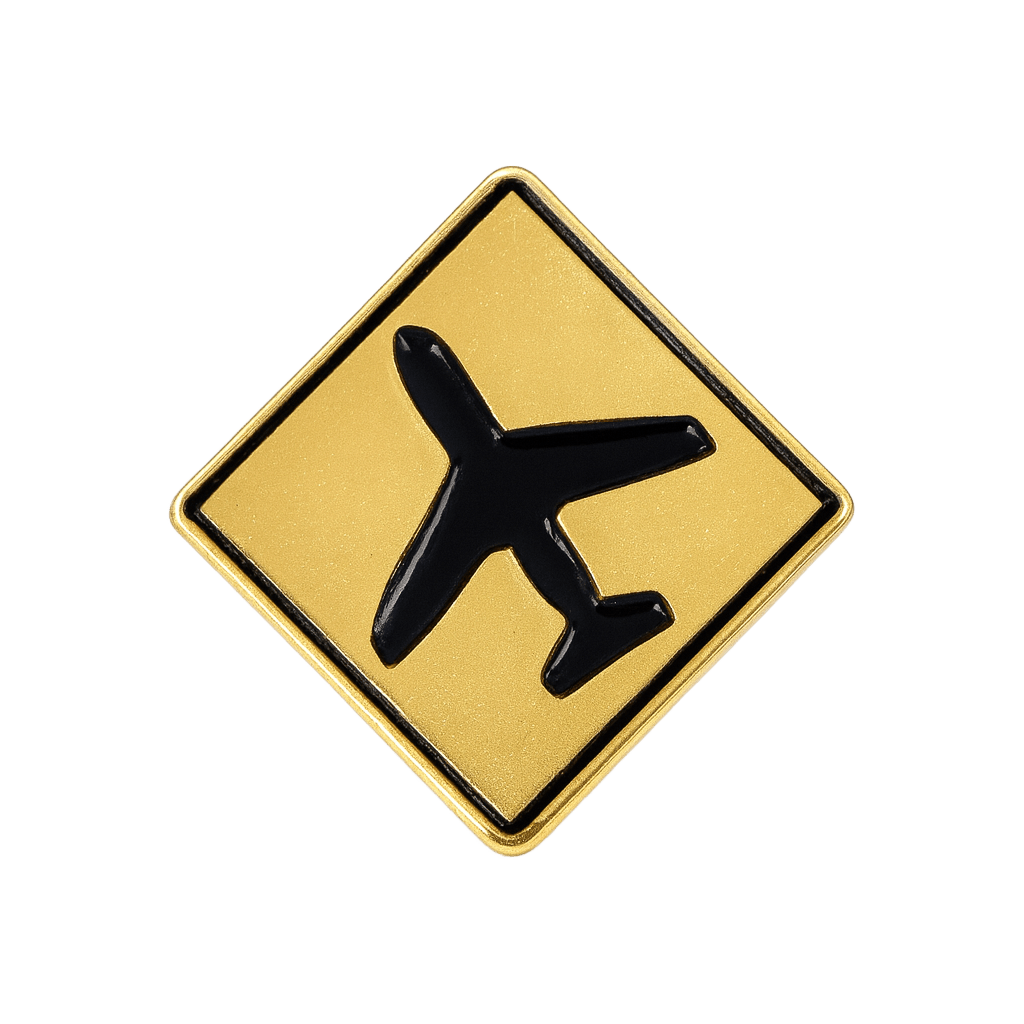 Travel Metal Phone Stickers With 3M Sticky Backing