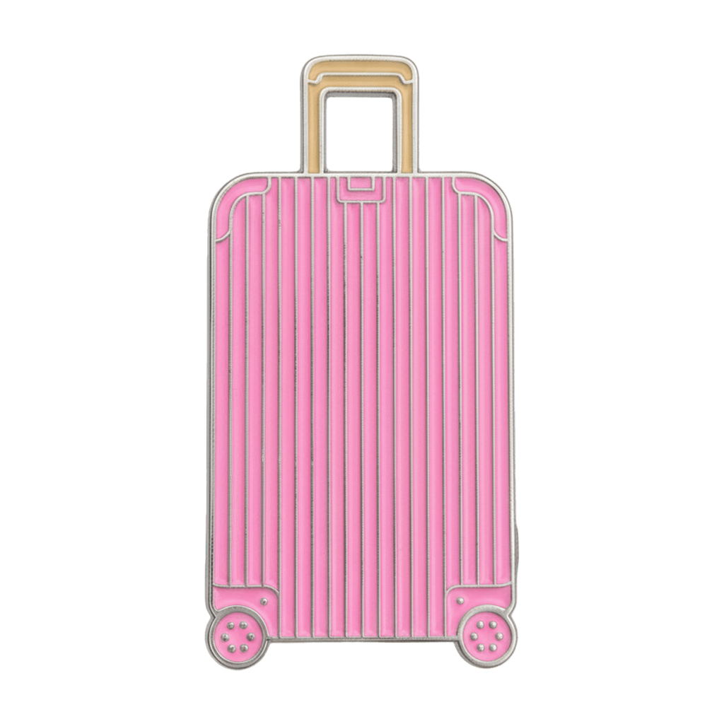 Travel Metal Phone Stickers With 3M Sticky Backing