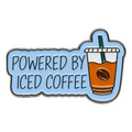 Coffee Metal Phone Stickers With 3M Sticky Backing