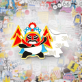 Sichuan Opera Panda Metal Phone Sticker With 3M Sticky Backing - StickyPins