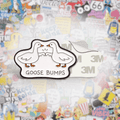 Goose Bumps Metal Phone Sticker with 3M Sticky Backing - StickyPins