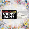 Breaking News I Don't Care Metal Phone Sticker with 3M Sticky Backing - StickyPins
