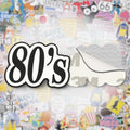 80's Metal Phone Sticker with 3M Sticky Backing - StickyPins