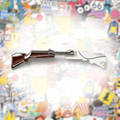 Rifle Metal Phone Sticker With 3M Sticky Backing - StickyPins
