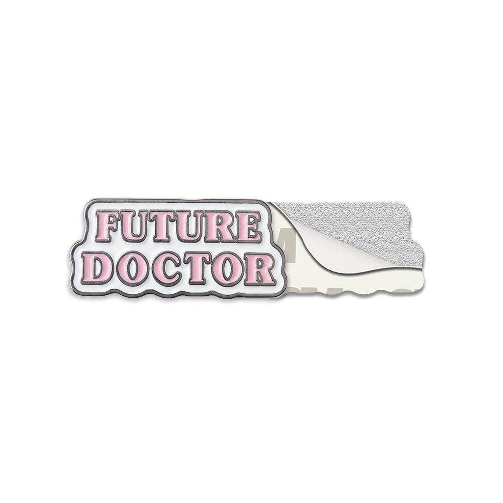Future Doctor Metal Phone Sticker With 3M Sticky Backing - StickyPins