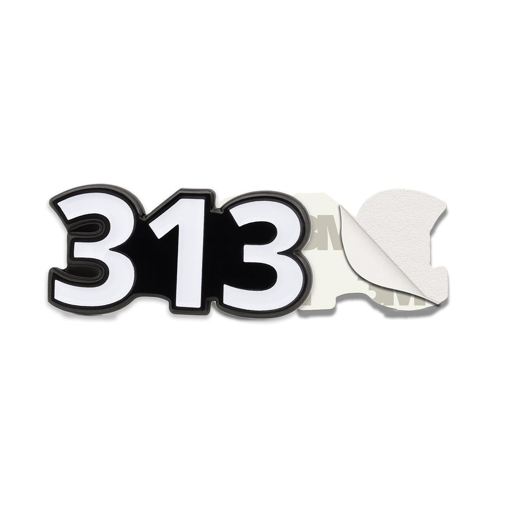 Saudi 313 Metal Phone Sticker Tribal Code With 3M Sticky Backing - StickyPins