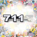 Saudi 711 Metal Phone Sticker Tribal Code With 3M Sticky Backing - StickyPins