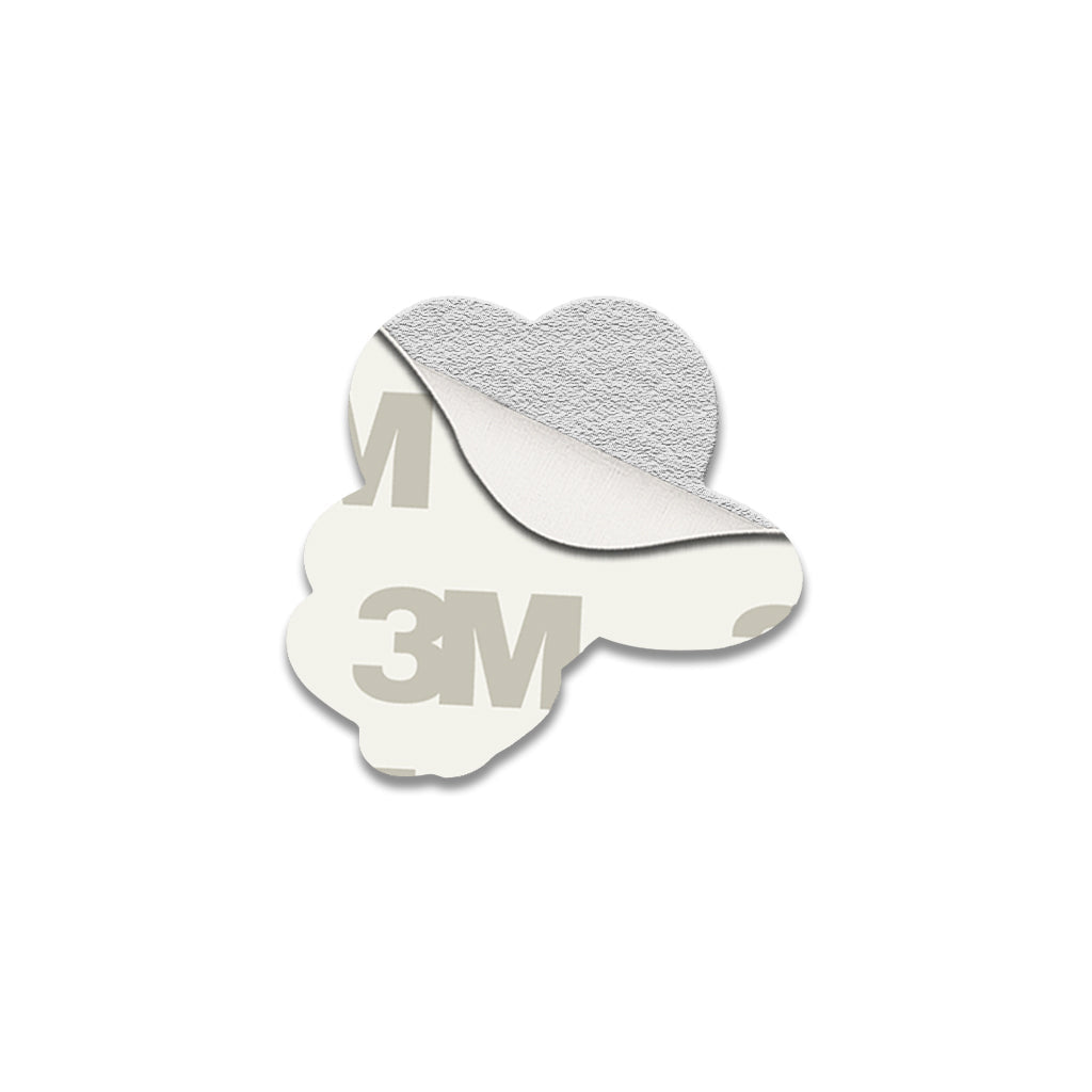 Stethoscope Heart Metal Phone Sticker with 3M Sticky Backing - StickyPins