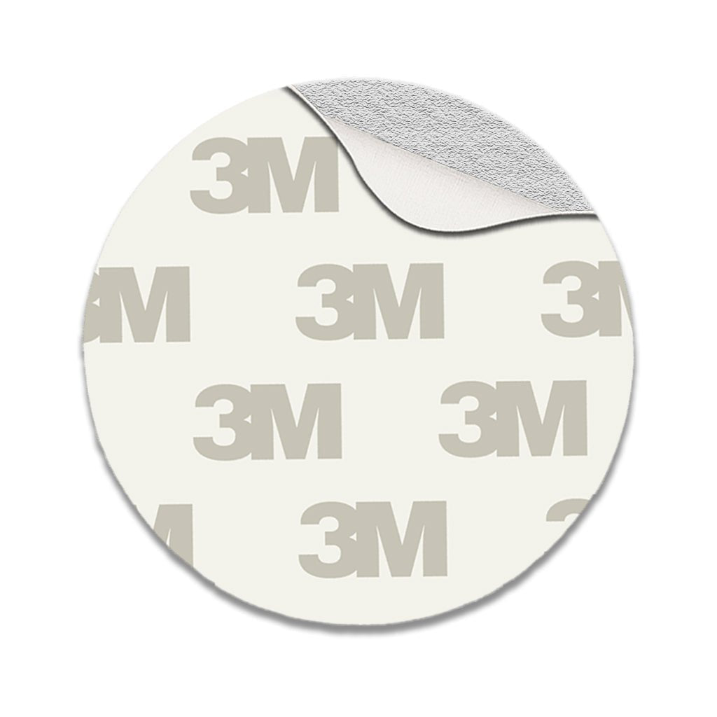 Saudi Palm & Swords Emblem Metal Phone Sticker With 3M Sticky Backing - StickyPins