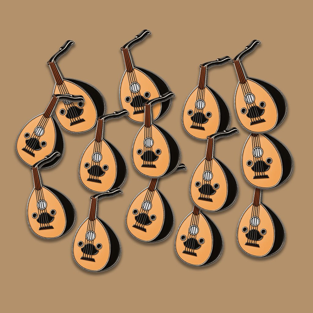Oud Metal Phone Sticker With 3M Sticky Backing - StickyPins