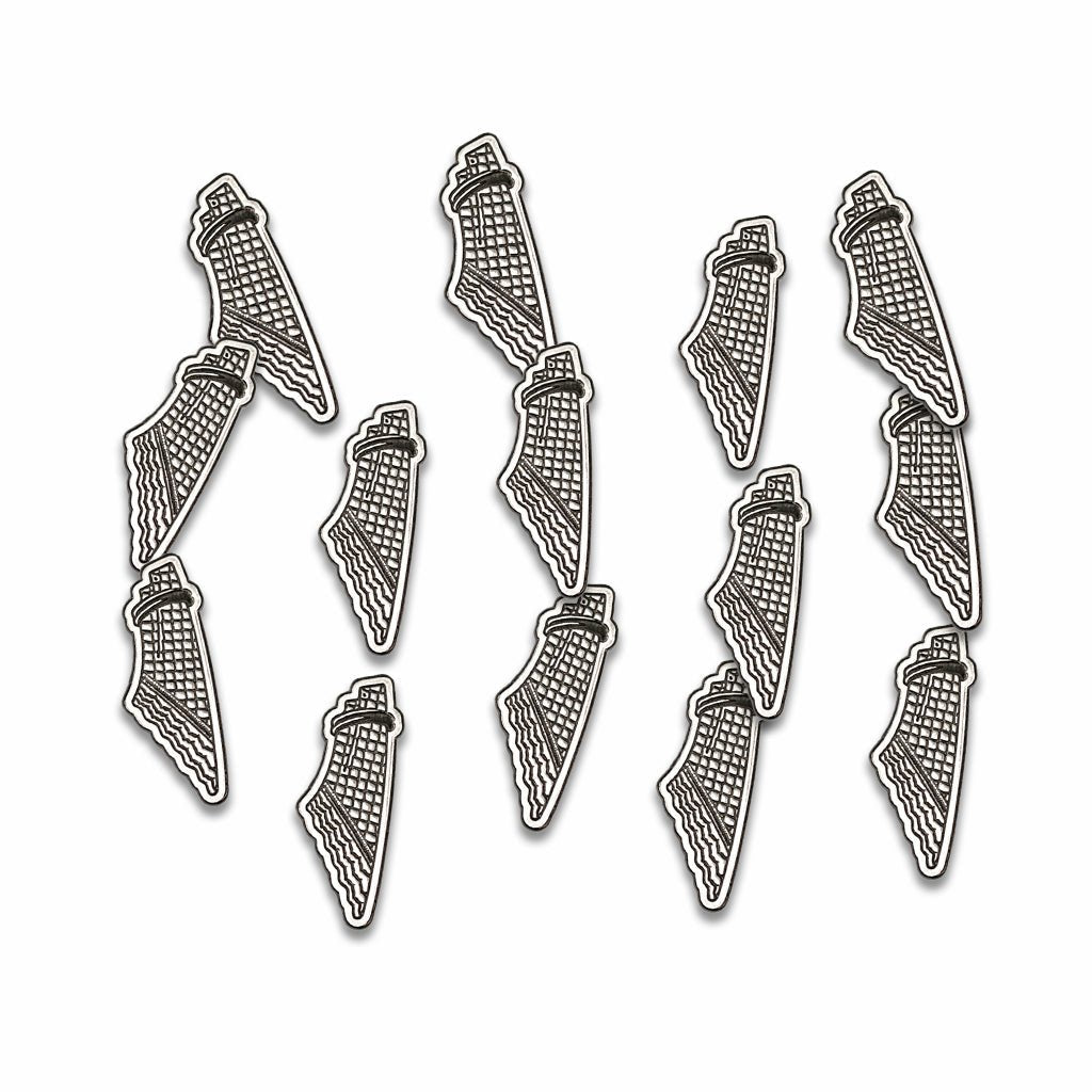Palestine Keffiyeh Metal Phone Sticker with 3M Sticky Backing - StickyPins