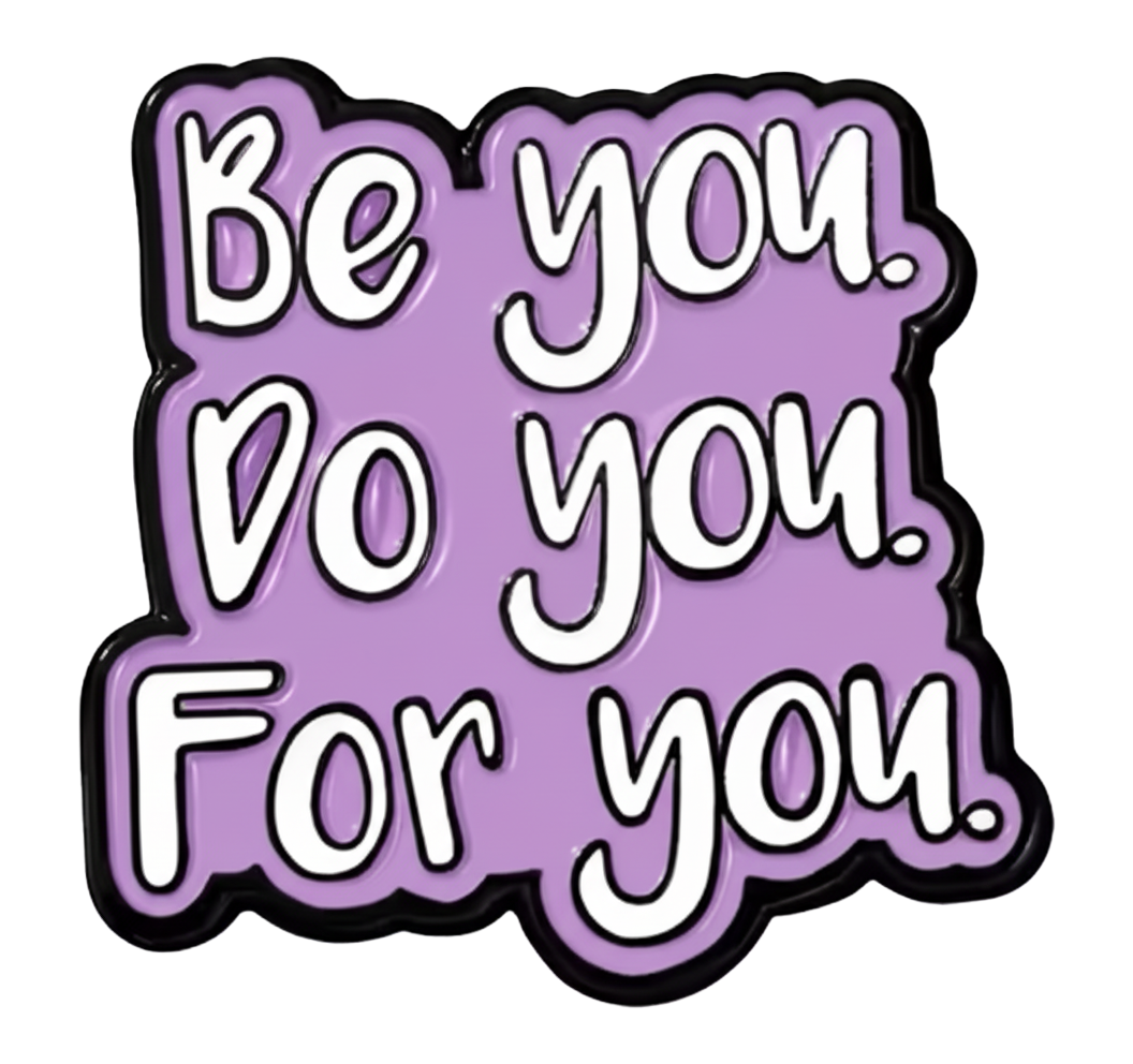 Be You Do You For You Metal Phone Sticker With 3M Sticky Backing