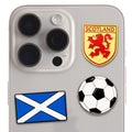 Scotland World Cup Football Metal Phone Sticker Bundle
