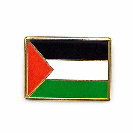 Palestine Flag Metal Phone Sticker with 3M Sticky Backing - StickyPins
