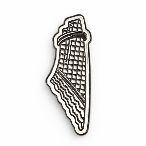 Palestine Metal Phone Stickers With 3M Sticky Backing