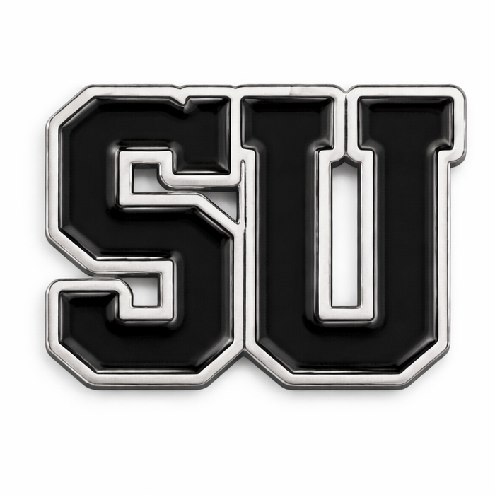 SU Salisbury University Metal Phone Sticker With 3M Sticky Backing