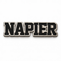 NAPIER Edinburgh Napier University Metal Phone Sticker With 3M Sticky Backing