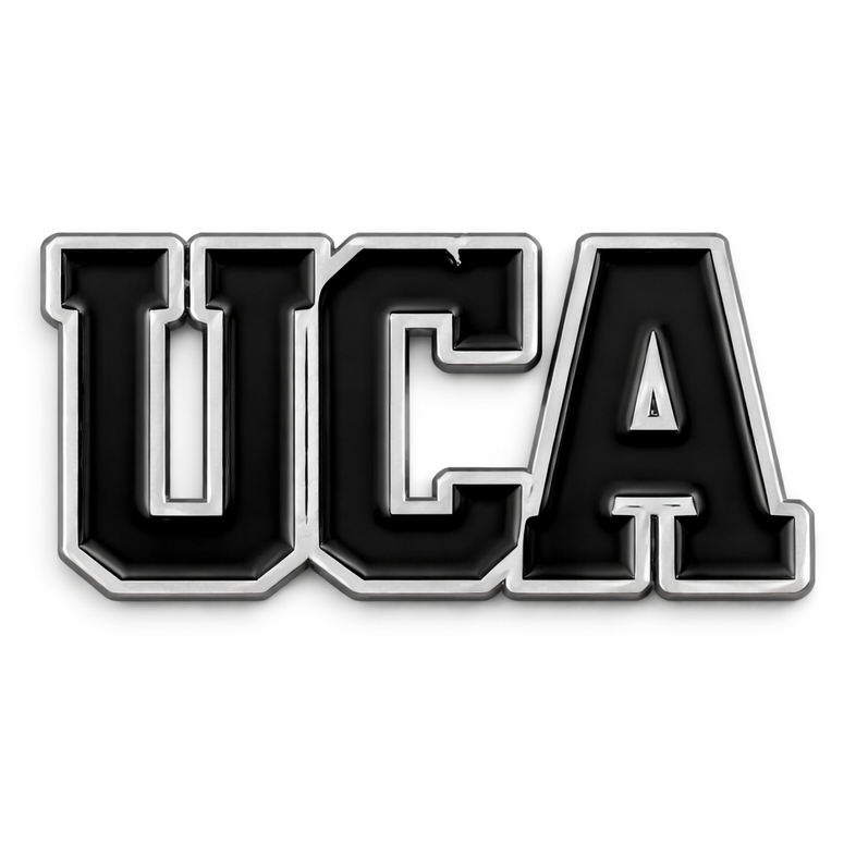 UCA University for the Creative Arts Metal Phone Sticker With 3M Sticky Backing