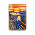 The Scream Metal Phone Sticker With 3M Sticky Backing