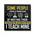 Science Teacher I Teach Mine Metal Phone Sticker With 3M Sticky Backing - StickyPins