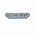 Rolls Eyes Metal Phone Sticker With 3M Sticky Backing