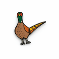 Scottish Grouse Metal Phone Sticker with 3M Sticky Backing - StickyPins