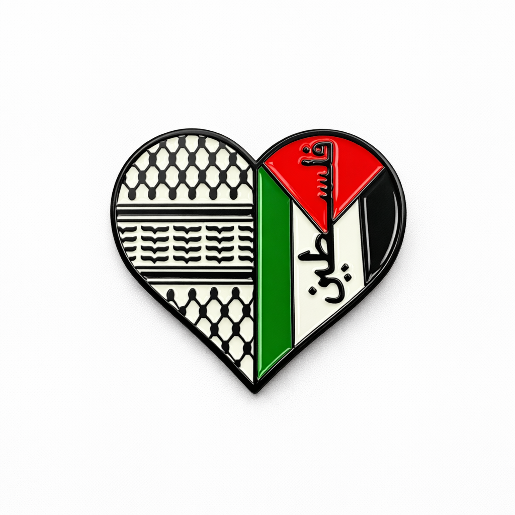 Palestine Metal Phone Stickers With 3M Sticky Backing