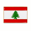 Lebanon Flag Metal Phone Sticker With 3M Sticky Backing - StickyPins