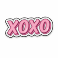 XOXO Metal Phone Sticker With 3M Sticky Backing - StickyPins