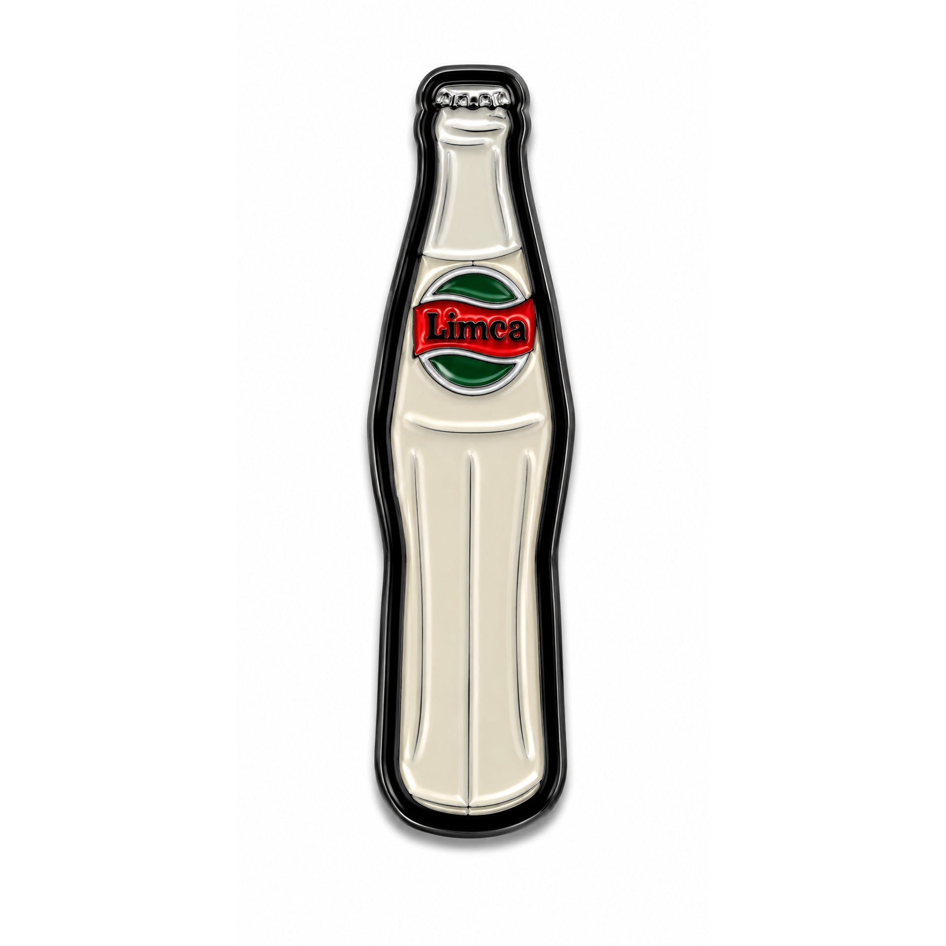 Limca Glass Bottle Pakistan Metal Phone Sticker With 3M Sticky Backing Desi Design
