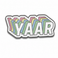 Yaar Desi Retro Metal Phone Sticker With 3M Sticky Backing